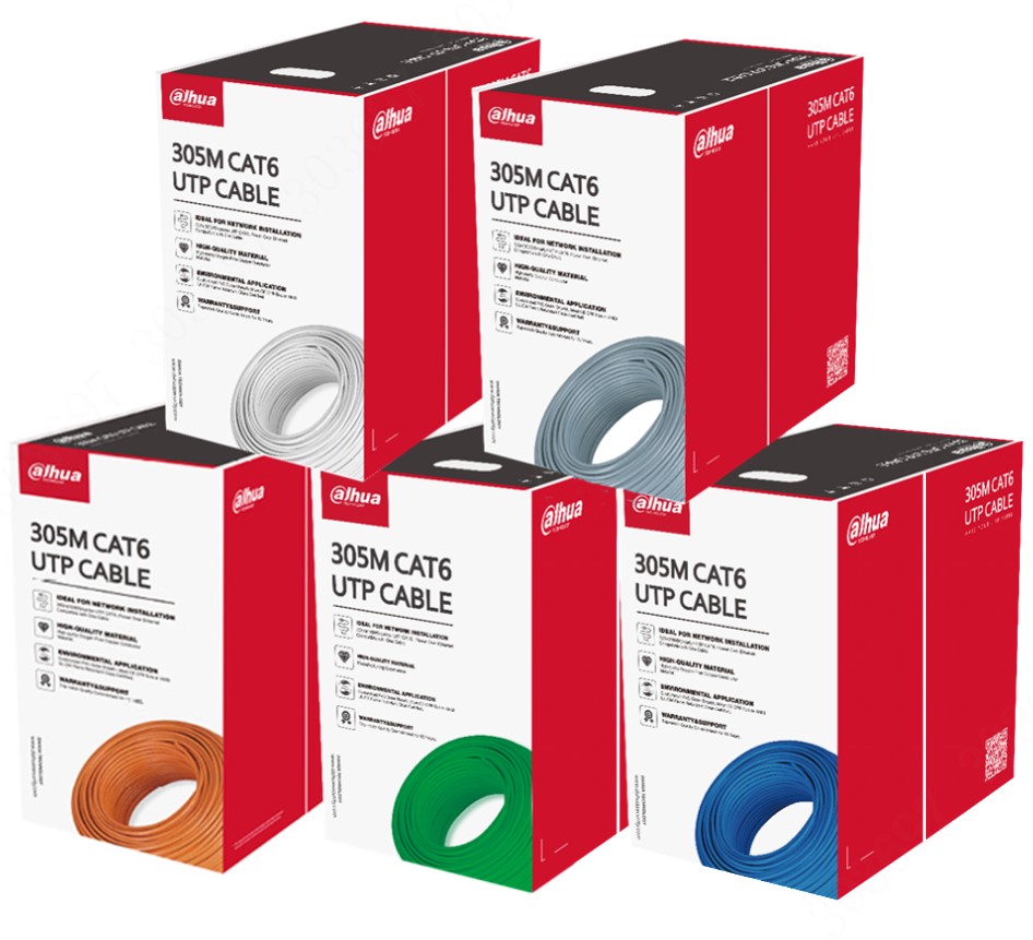 Dahua UTP CAT6 Copper Cable 305 Mtrs.